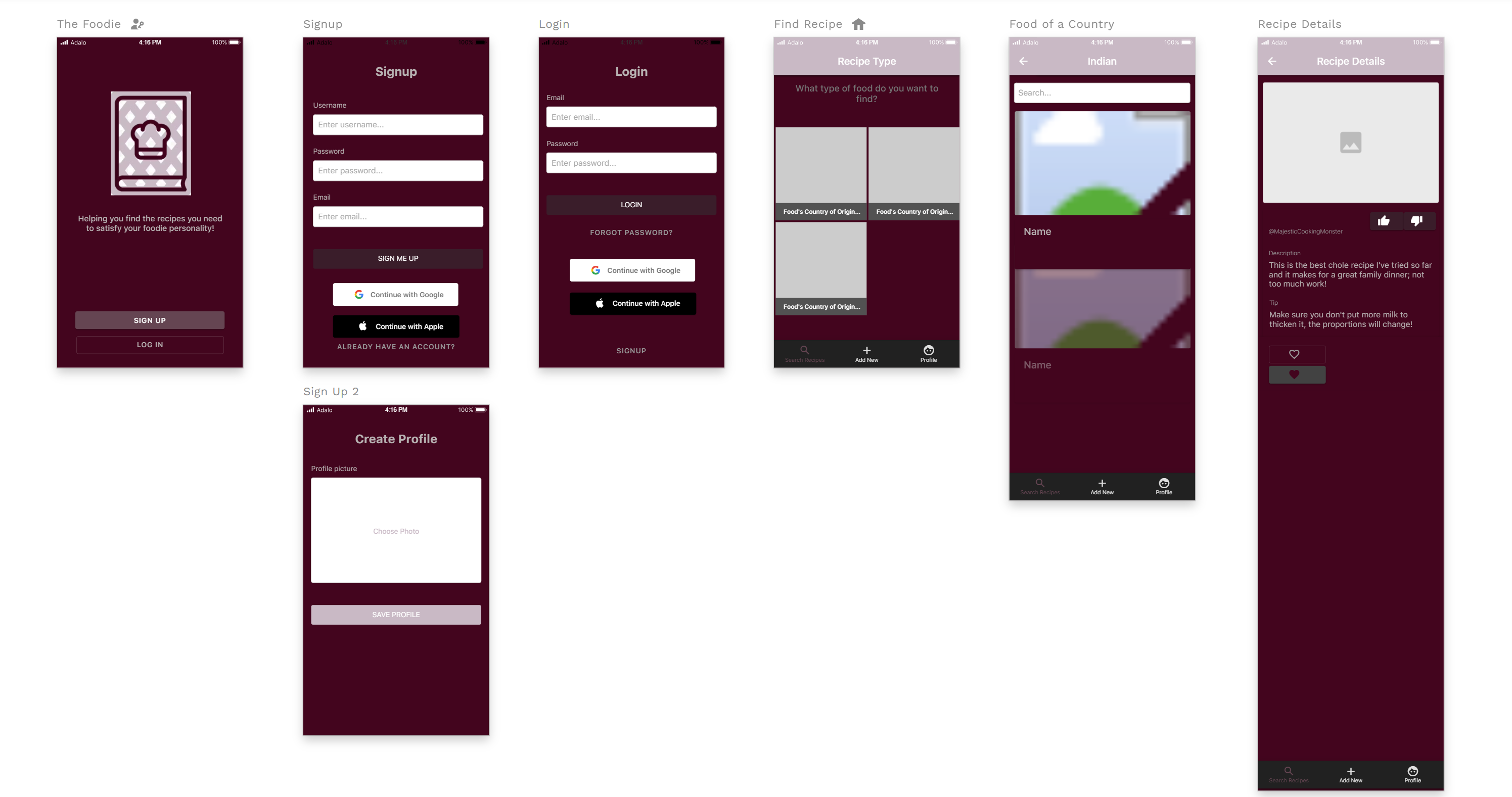 Recipe App